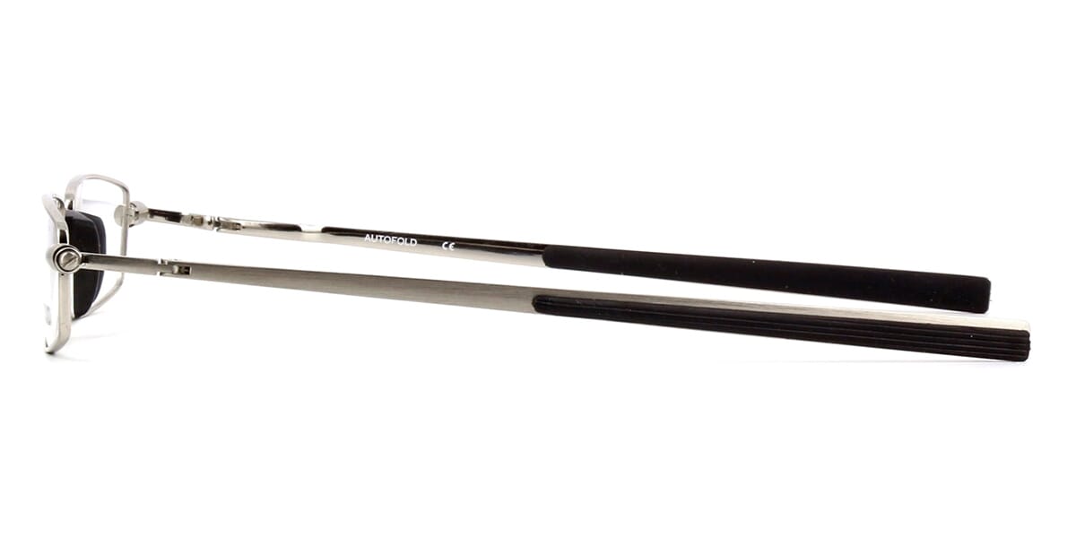 AutoFold 1298 Brushed Silver with Black Glasses