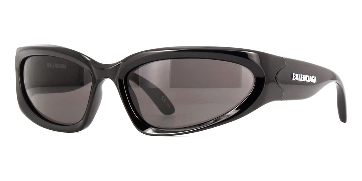 Balenciaga BB0157S 001 Swift Oval Sunglasses -
