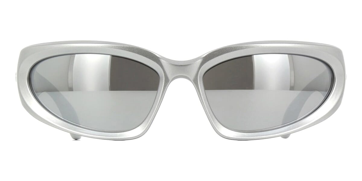 Balenciaga BB 0229 002 Bat Silver sunglasses  SUNGLASS BAR