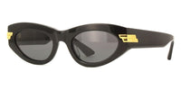 Bottega Veneta BV1189S 001 - As Seen On Jenna Oretega & Karina of aespa