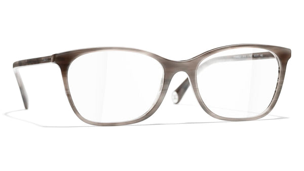 Eyeglasses Chanel Signature Grey CH3413 1687 53-19 in stock, Price 187,50  €