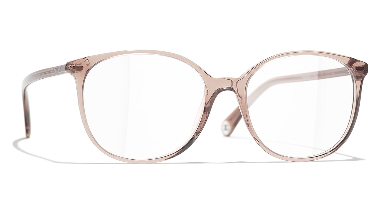 Chanel 3432 1709 Glasses Pantos Eyeglasses 53mm Brown
