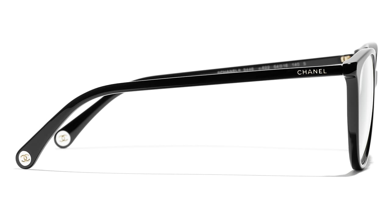 Eyeglasses CHANEL CH 3446 C714 50/16 Woman Ecaille foncée / Doré butterfly  Full Frame Glasses trendy 50mmx16mm 238$CA