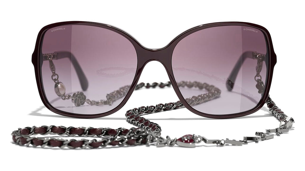 CHANEL Women Sunglasses 5210-Q BC15465132 Tortoise Frame OVERSIZED