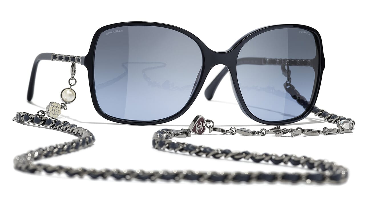 CHANEL Women Sunglasses 5210-Q BC15465132 Tortoise Frame OVERSIZED