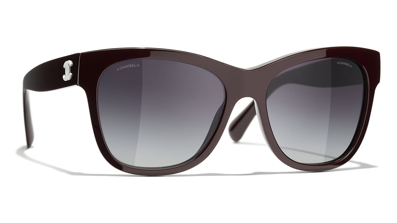 Chanel square store sunglasses ch5380 black