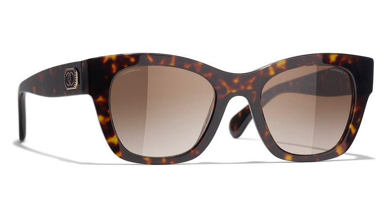 Chanel Coco Charms 5478 C714/S5 Sunglasses Square Sunglasses Brown