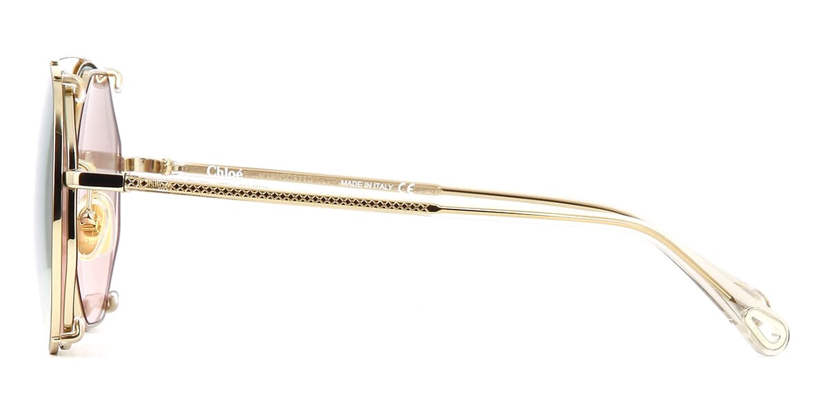 Chloe CH0041S 001 with Clip-On Sunglasses