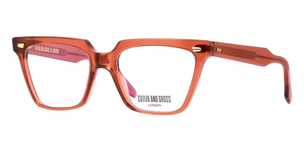 Cutler and Gross 1346 09 Brown Crystal Glasses