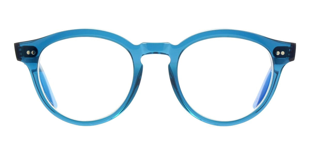 Cutler and Gross 1378 10 Deep Teal with Blue Control Glasses