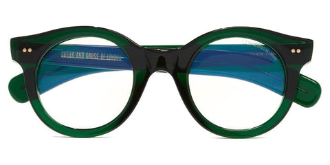 Cutler and Gross 1390 A6 Emerald Glasses