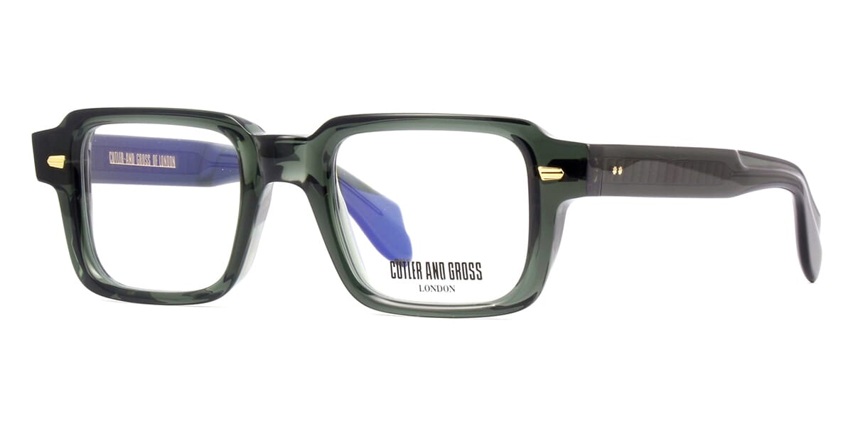Cutler And Gross 1393 03 Aviator Blue Glasses