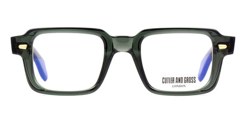 Cutler and Gross 1393 03 Aviator Blue Glasses