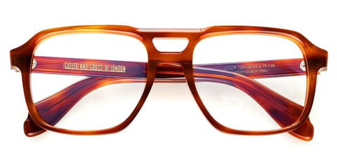 Cutler and Gross 1394 06 Honey Turtle Havana Glasses