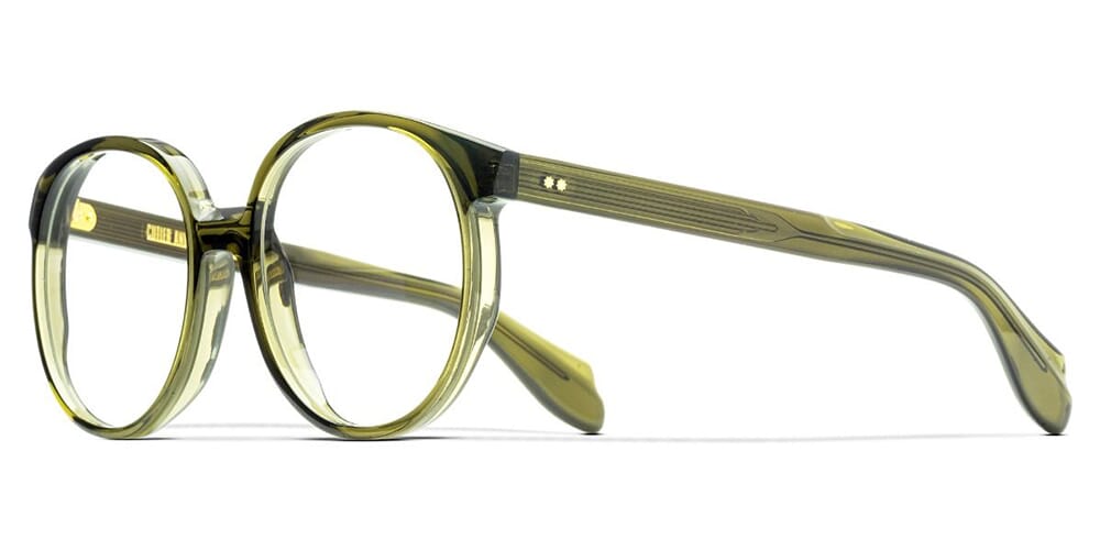 Cutler and Gross 1395 07 Olive Glasses