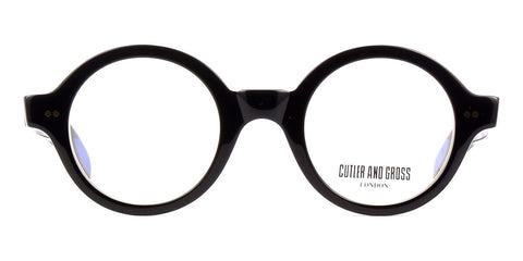 Cutler and Gross 1396 01 Shiny Black Glasses