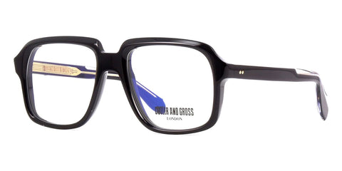 Cutler and Gross 1397 01 Shiny Black Glasses