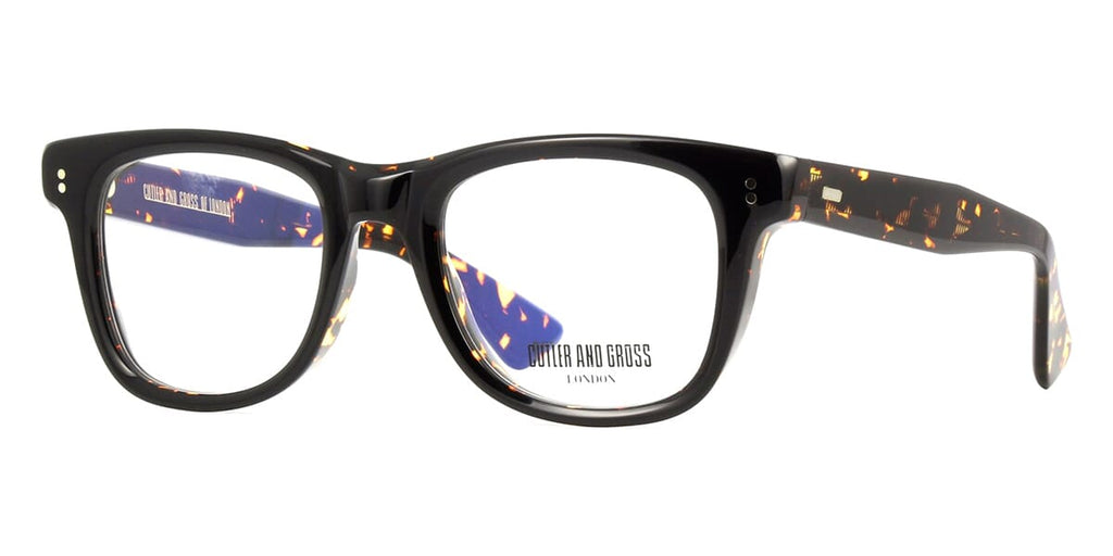 Cutler and Gross 9101 01 Black on Havana Glasses