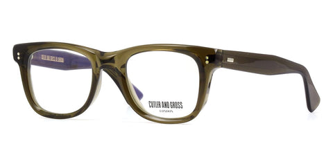 Cutler and Gross 9101 03 Olive Glasses