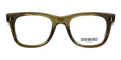 Cutler and Gross 9101 03 Olive Glasses