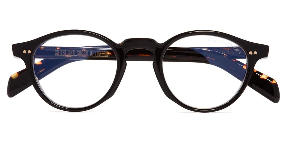 Cutler and Gross GR04 01 Black on Havava Glasses