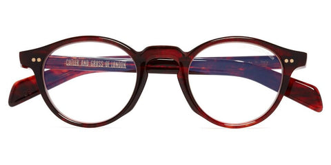 Cutler and Gross GR04 02 Red Havana Glasses