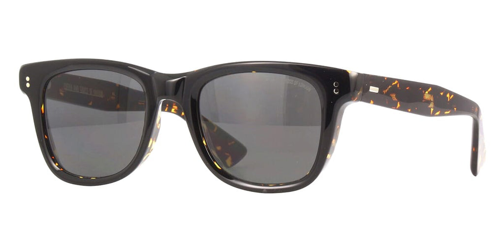 Cutler and Gross Sun 9101 01 Black on Havana Sunglasses