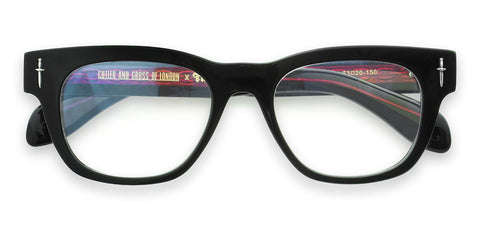 Cutler and Gross x The Great Frog The Crossbones Optical GFOP003 01 Black - As Seen On Jamie Bower