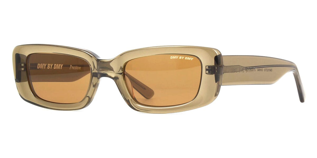 DMY BY DMY Preston DMY02TO Transparent Olive Sunglasses