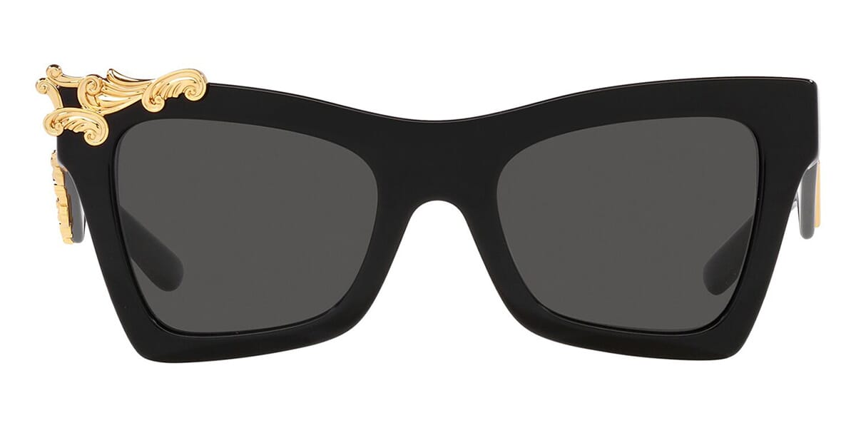 Dolce & gabbana 51mm discount cat eye mirror sunglasses