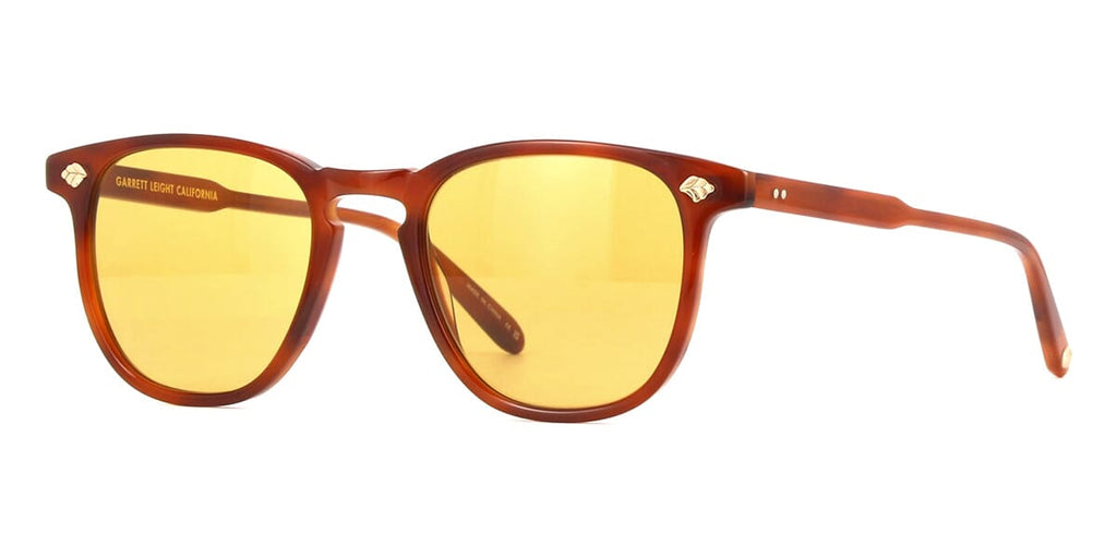 Garrett Leight Brooks II 2131 VINBRT/PMP Sunglasses