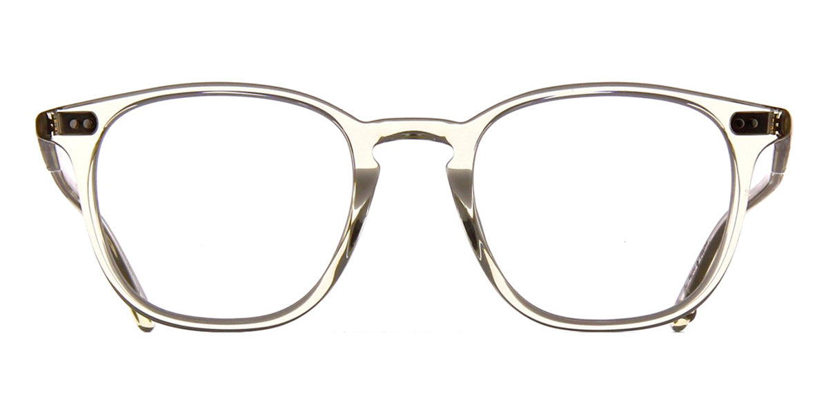 Yellow crystal coloured eyeglasses frame