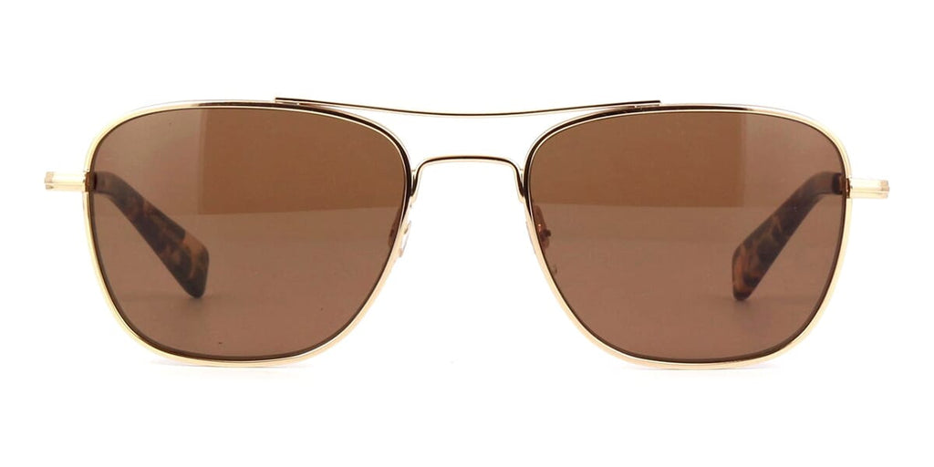 Garrett Leight Harbor 4063 G-YT/BRNSUV Sunglasses