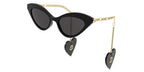Gucci GG0978S 001 with Detachable Charm - As Seen On Florence Pugh