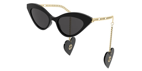 Gucci GG0978S 001 with Detachable Charm - As Seen On Florence Pugh