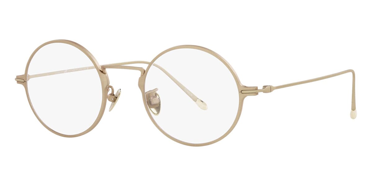 Armani shop round glasses