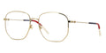 Gucci GG0396O 002 Gold Glasses