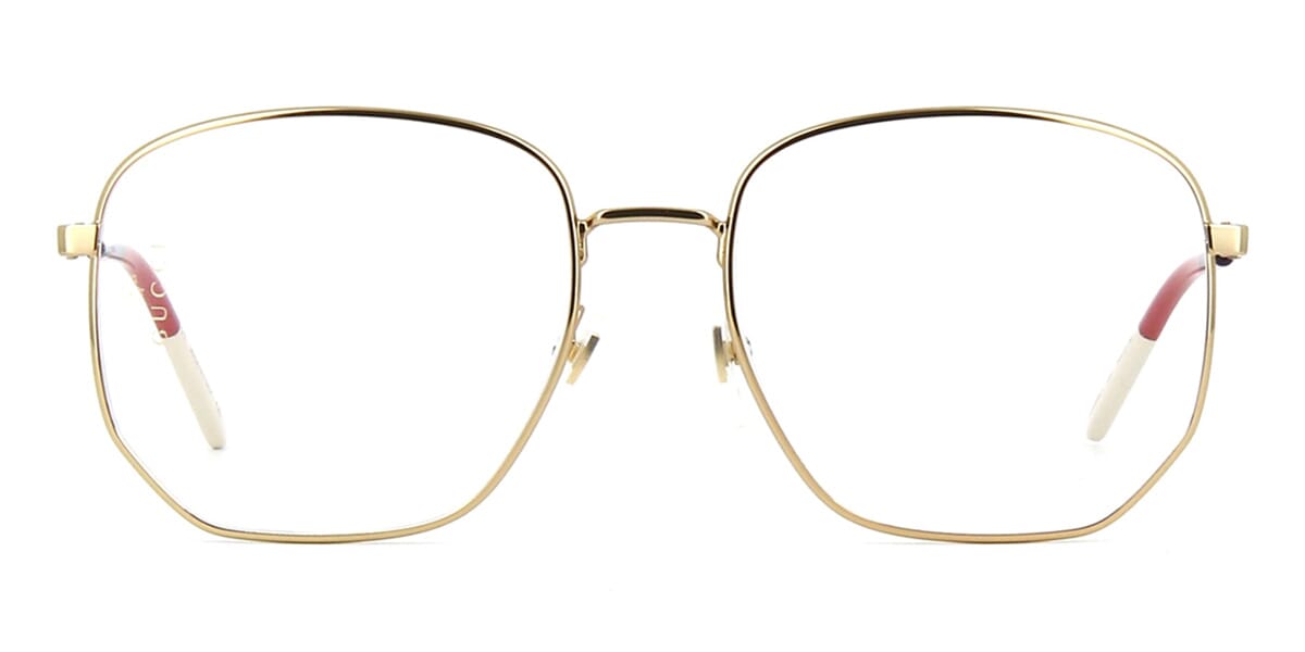 Gucci GG0396O 002 Gold Glasses