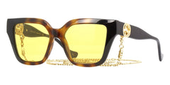 Gucci GG1237SA 001 with Detachable Strap Sunglasses - US