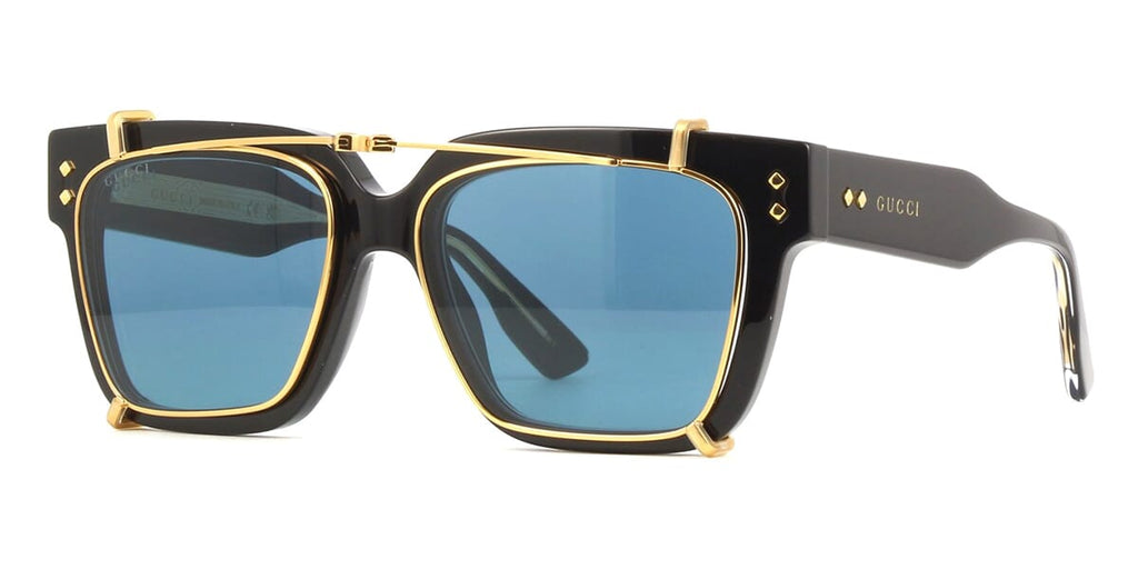 Gucci GG1084S 005 with Folding Clip-On Sunglasses