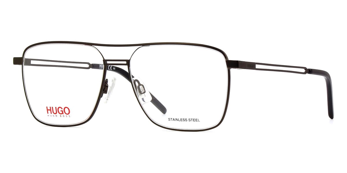 Hugo HG 1100/S Sunglasses For Men - Matte Ruthenium Frame, Size 56/18/145, Polarized? (Check Description)