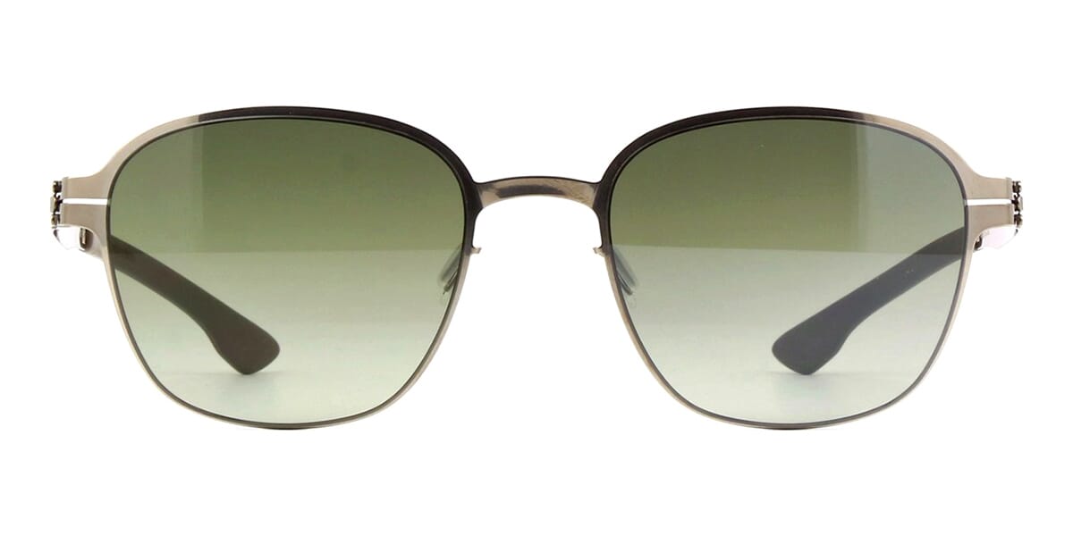 ic! berlin Aiden Shiny Graphite with Cactus Fade Sunglasses