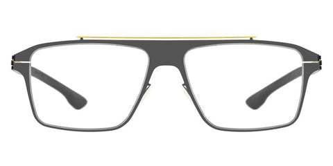 ic! berlin AMG 05 Gun Metal Yellow Glasses