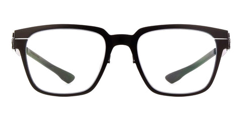 ic! berlin Bo Black and Shiny Graphite Glasses