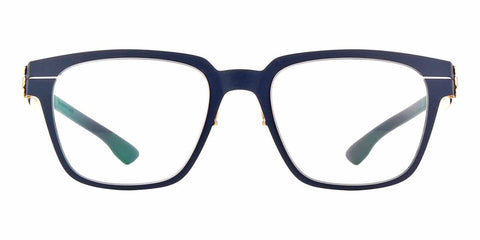 ic! berlin Bo Marine Blue and Rose Gold Glasses