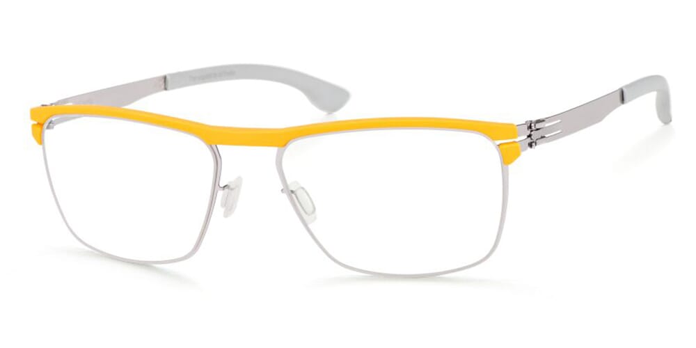 ic! berlin Central Chrome Yellow Glasses