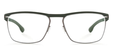 ic! berlin Central Graphite Dark Green Glasses