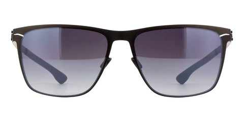 ic! berlin Charlie Black with Black to Grey Gradient Sunglasses