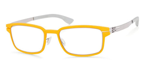 ic! berlin District Chrome Yellow Glasses