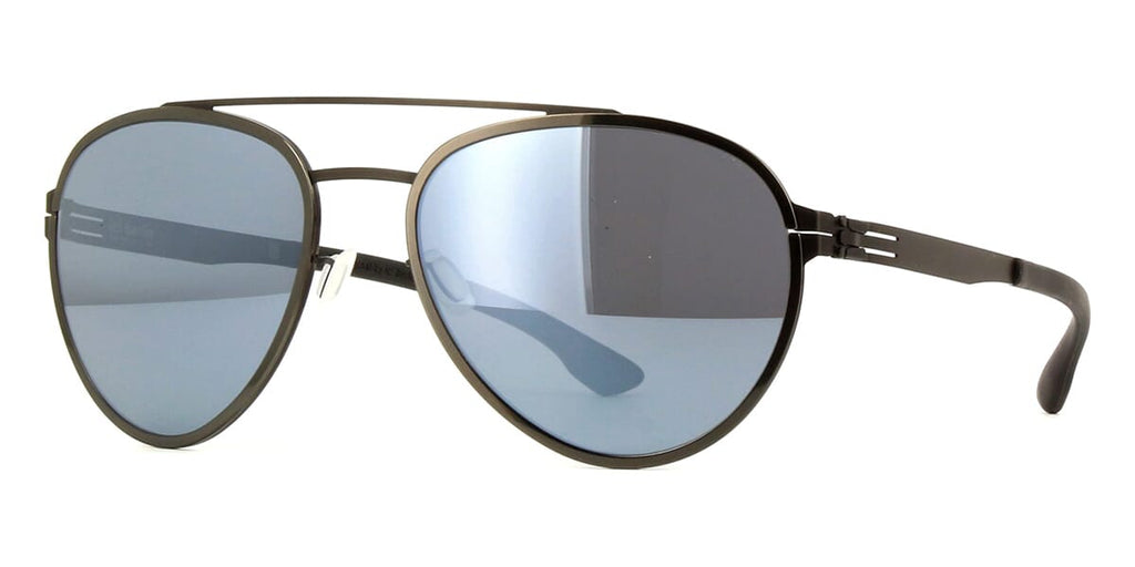 ic! Berlin Ferrum Gunmetal Sunglasses